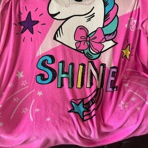 JoJo Siwa Pink Shine Blanket